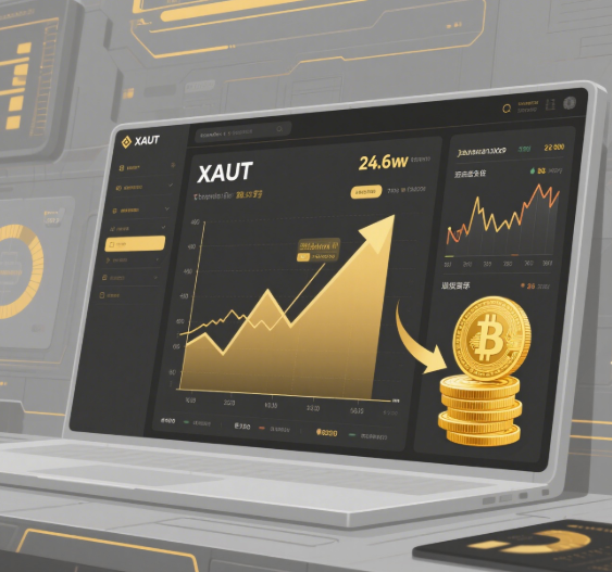  XAUT市值破8.2亿却遇流动性困局？XBIT用AI算法破解黄金代币化难题