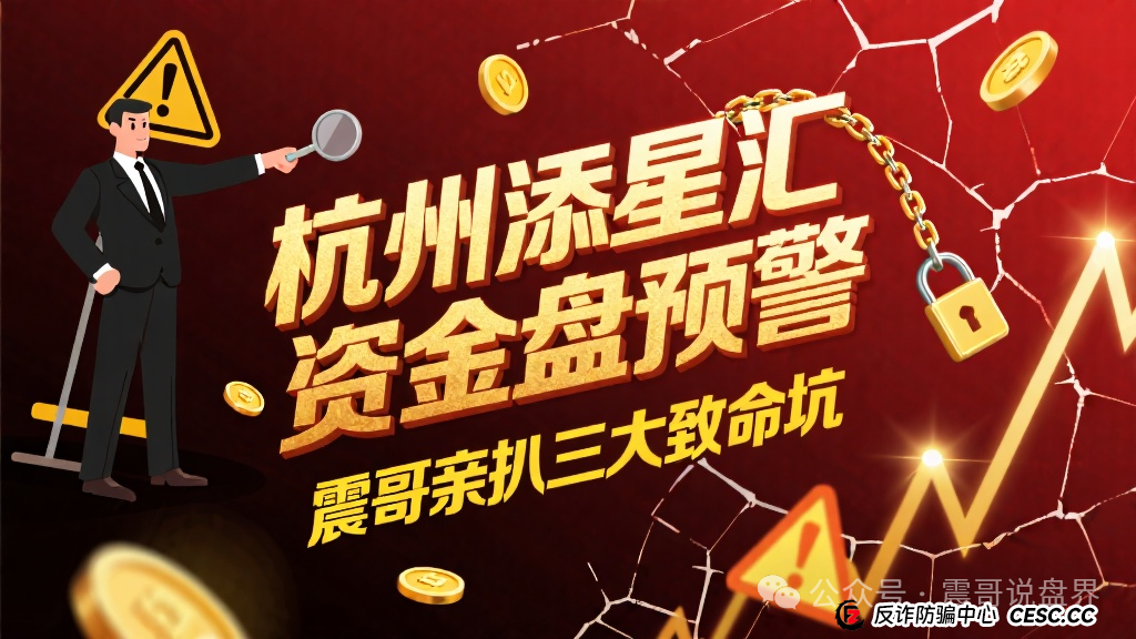 杭州添星汇资金盘预警:震哥亲扒三大致命坑 杭州添星汇资金盘预警:震哥亲扒三大致命坑