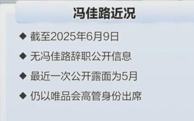 唯品会副总裁上演“消失的他”