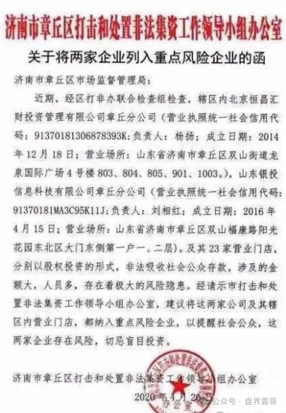 震哥扒皮"联合智算":山东银投换马甲,几十亿骗局又来了! 震哥扒皮"联合智算":山东银投换马甲,几十亿骗局又来了!