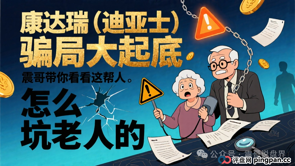 康达瑞(迪亚士)骗局大起底:震哥带你看看这帮人怎么坑老人的 康达瑞(迪亚士)骗局大起底:震哥带你看看这帮人怎么坑老人的