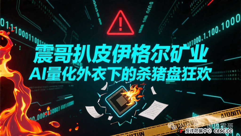 扒皮伊格尔矿业:AI量化外衣下的杀猪盘狂欢 扒皮伊格尔矿业:AI量化外衣下的杀猪盘狂欢