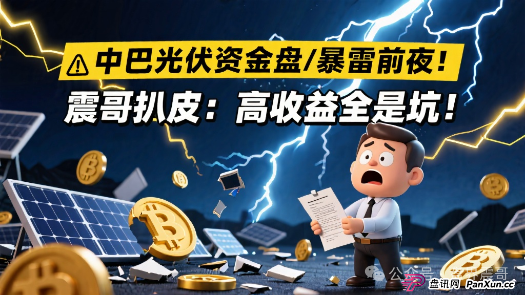 中巴光伏资金盘暴雷前夜!震哥扒皮:高收益全是坑! 中巴光伏资金盘暴雷前夜!震哥扒皮:高收益全是坑!