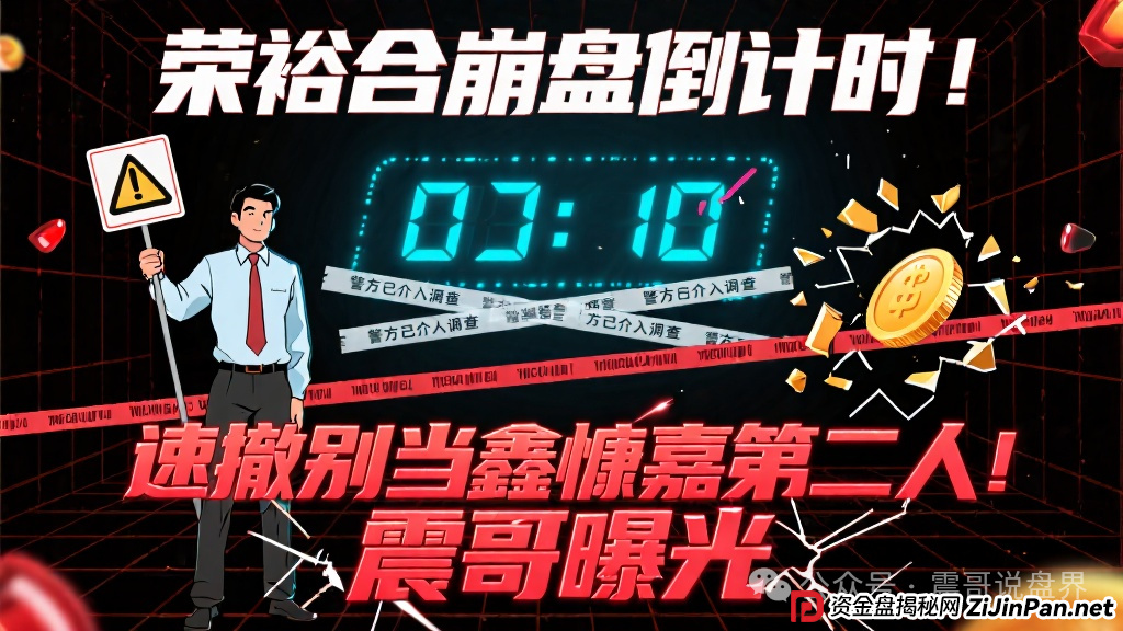 荣裕合崩盘倒计时!警方已介入调查,速撤别当鑫慷嘉第二人!震哥曝光 荣裕合崩盘倒计时!警方已介入调查,速撤别当鑫慷嘉第二人!震哥曝光