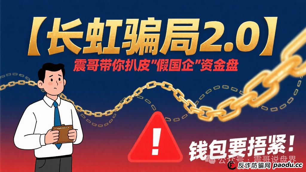 【长虹骗局2.0】震哥带你扒皮＂假国企＂资金盘，钱包要捂紧！