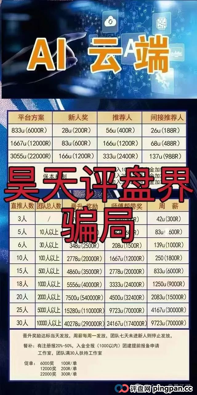 AI云端跟单类资金盘骗局，已经开始单割，高度预警，即将崩盘跑路！