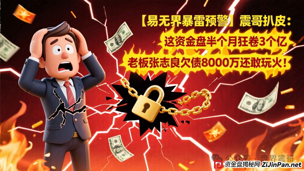 易无界资金盘预警,半个月狂卷3个亿,老板张志良欠债8000万 易无界资金盘预警,半个月狂卷3个亿,老板张志良欠债8000万