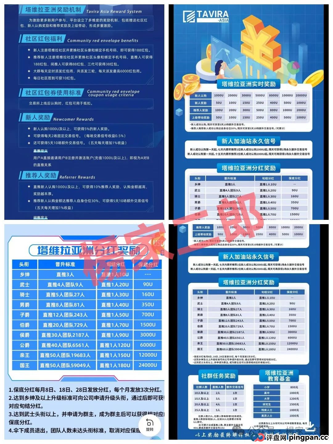 高度预警:一个名为“塔维拉亚洲（TAVIRA ASIA）”超级短命杀猪盘即将上线！