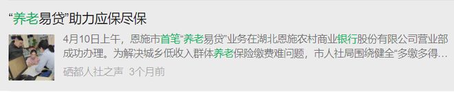 约40家银行入场，湖南紧急叫停“养老贷”背后