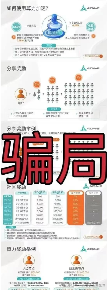 AIDAv2换皮重生AI+DeFi：15%拉人头佣金，传销剧本再升级