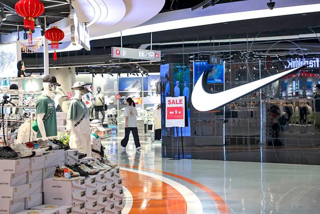 耐克中国,一年少卖70个亿 耐克中国,一年少卖70个亿
