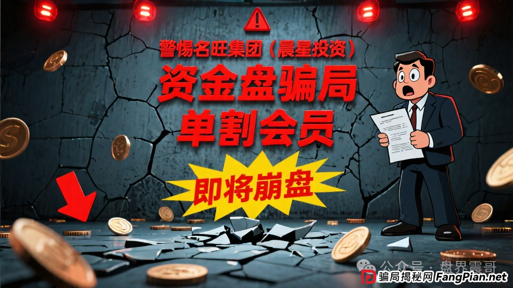 警惕名旺集团(晨星投资)资金盘骗局,单割会员,即将崩盘 警惕名旺集团(晨星投资)资金盘骗局,单割会员,即将崩盘