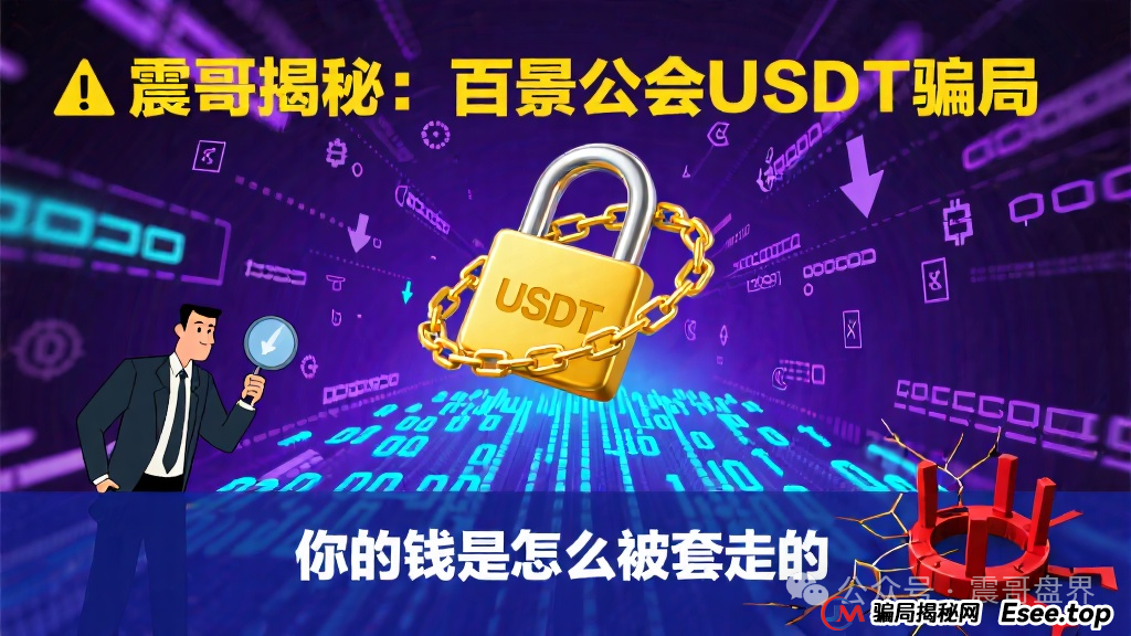 震哥揭秘:百景公会USDT骗局,你的钱是怎么被套走的 震哥揭秘:百景公会USDT骗局,你的钱是怎么被套走的