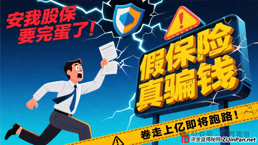 安我股保要完蛋了！假保险真骗钱，幕后黑手卷走上亿即将跑路！