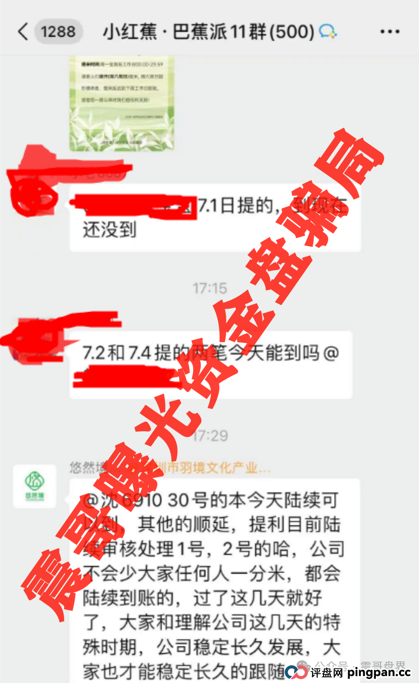 【悠然境暴雷预警】震哥曝提现异常!盘子要翻车? 【悠然境暴雷预警】震哥曝提现异常!盘子要翻车?