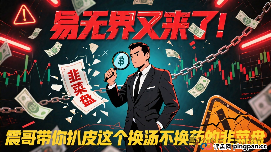 易无界又来了!震哥带你扒皮这个换汤不换药的韭菜盘 易无界又来了!震哥带你扒皮这个换汤不换药的韭菜盘