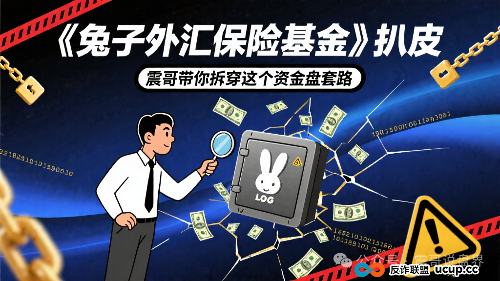 《兔子外汇保险基金》扒皮：震哥带你拆穿这个资金盘套路