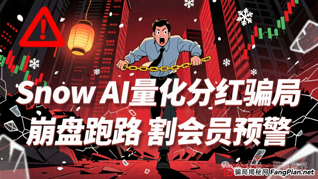 Snow AI量化分红资金盘骗局,开始单割会员,即将崩盘跑路 Snow AI量化分红资金盘骗局,开始单割会员,即将崩盘跑路