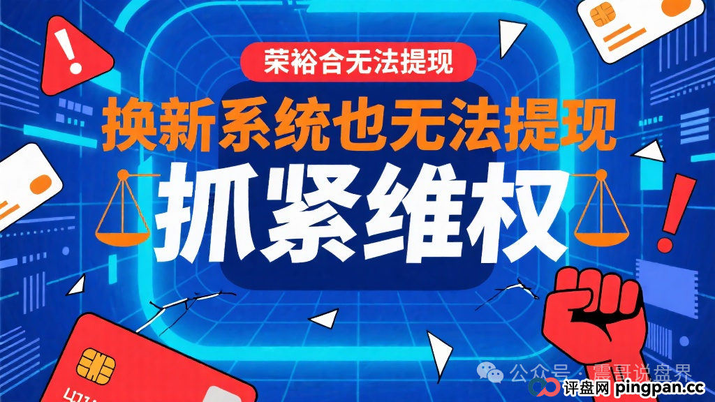 荣裕合合法吗？荣裕合无法提现，换新系统也无法提现，抓紧维权