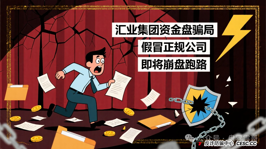 “滙业集团”资金盘骗局,假冒正规公司,即将崩盘跑路 “滙业集团”资金盘骗局,假冒正规公司,即将崩盘跑路