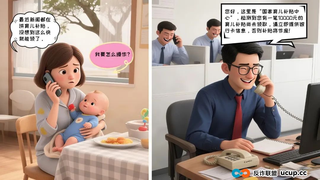 紧急预警：已有人被骗！新型“育儿补贴诈骗”来袭！