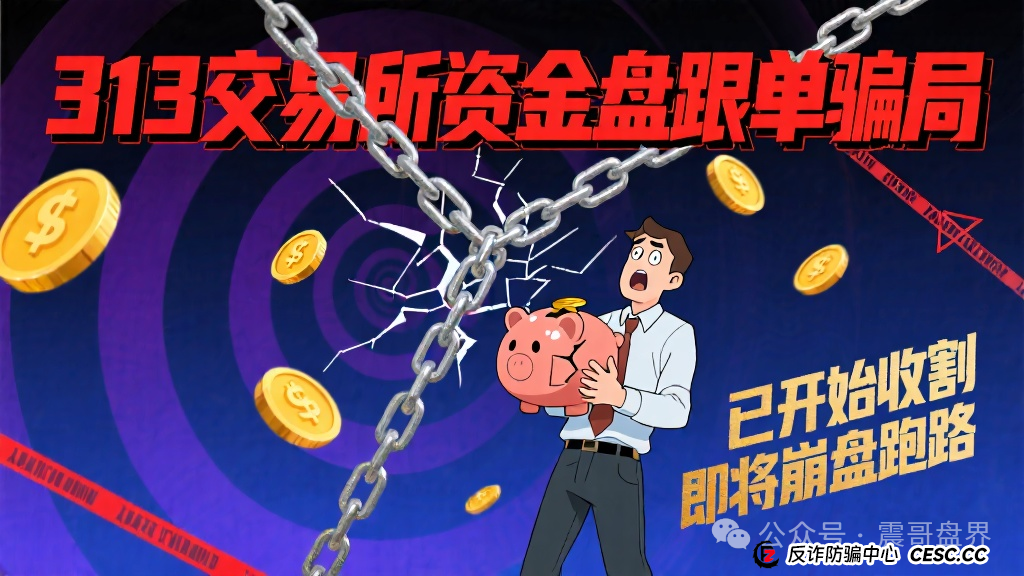 313交易所资金盘跟单骗局,已经开始单割会员,即将崩盘跑路 313交易所资金盘跟单骗局,已经开始单割会员,即将崩盘跑路