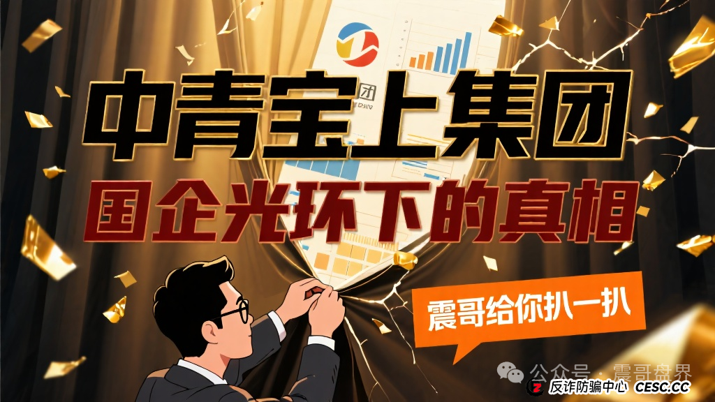 中青宝上集团：国企光环下的真相，震哥给你扒一扒