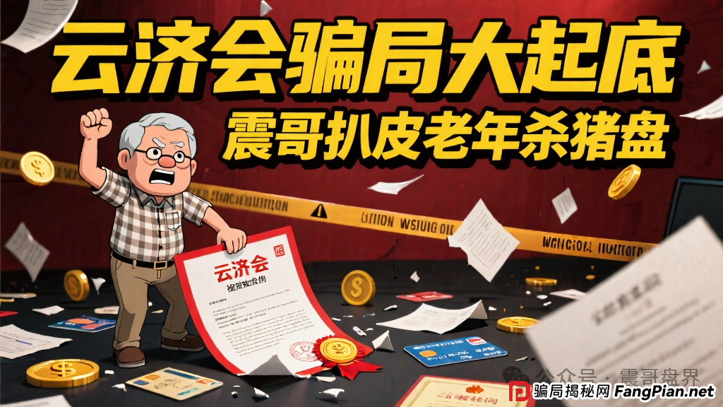 【云济会骗局大起底】震哥带你扒皮这个专坑中老年的杀猪盘 【云济会骗局大起底】震哥带你扒皮这个专坑中老年的杀猪盘