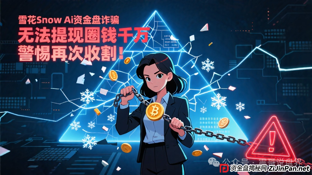 雪花Snow Ai量化资金盘诈骗,无法提现,圈钱千万,警惕再次收割 雪花Snow Ai量化资金盘诈骗,无法提现,圈钱千万,警惕再次收割