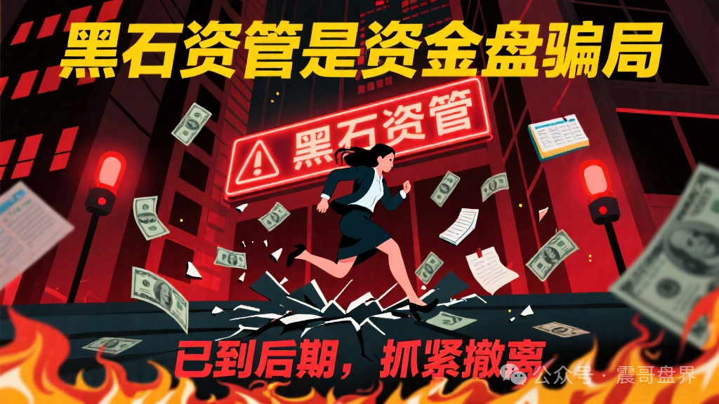 黑石资管股票是资金盘骗局，已到后期，抓紧撤离