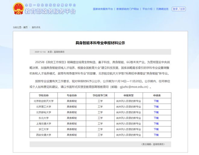 新专业来了!各大高校争相开设的“具身智能”到底是什么? 新专业来了!各大高校争相开设的“具身智能”到底是什么?