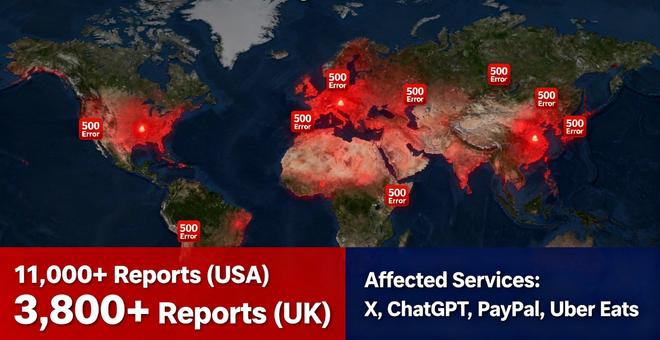 “我慌了,发生了什么?”,Cloudflare故障引发全球互联网混乱 “我慌了,发生了什么?”,Cloudflare故障引发全球互联网混乱