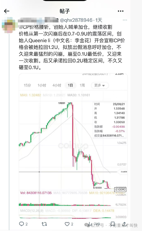 又一神盘即将陨落！一年时间，暴涨上百倍的LAF拉菲协议或将崩盘，撤！