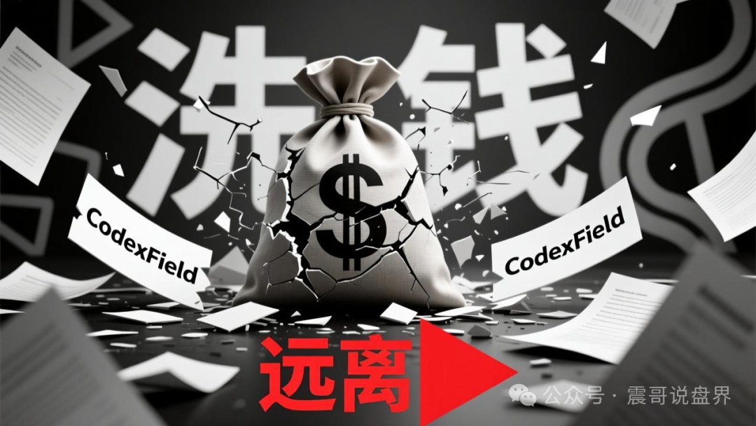 CodexField资金盘骗局,操盘团队之前干洗钱的,看见远离 CodexField资金盘骗局,操盘团队之前干洗钱的,看见远离