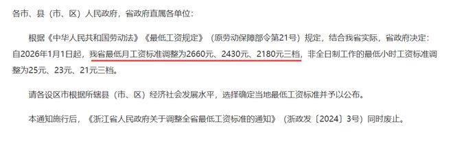 2026年1月1日起，江苏和浙江“涨工资”，最高涨超8%