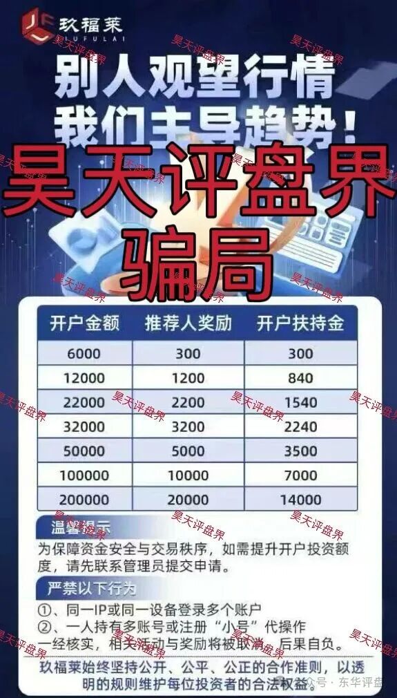 玖福莱股票跟单类资金盘骗局，日收益2%，月收益60%，这场资金盘游戏，你现在撤离还来得及！