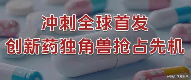 冲刺全球首发，创新药独角兽，抢占先机！
