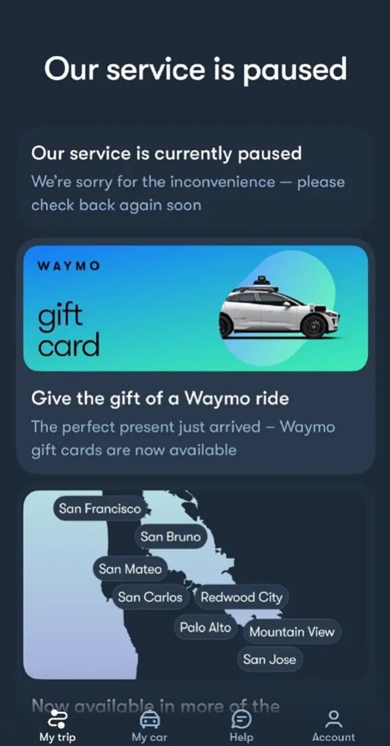 旧金山大停电，谷歌无人车Waymo乱作一团，特斯拉赢麻了