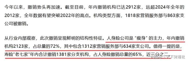 2025人身险生死局：利润创历史新高，中小险企却批量亏损