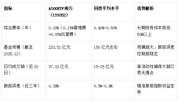 新质生产力ETF推荐:A500ETF南方的核心配置价值 新质生产力ETF推荐:A500ETF南方的核心配置价值