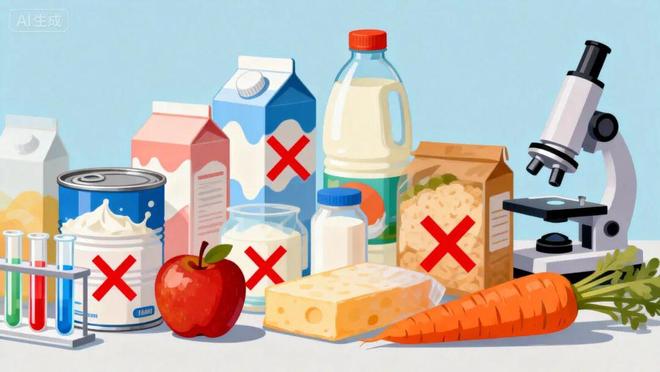 市场监管总局：45批次食品抽检不合格通报发布，多家知名企业上榜！