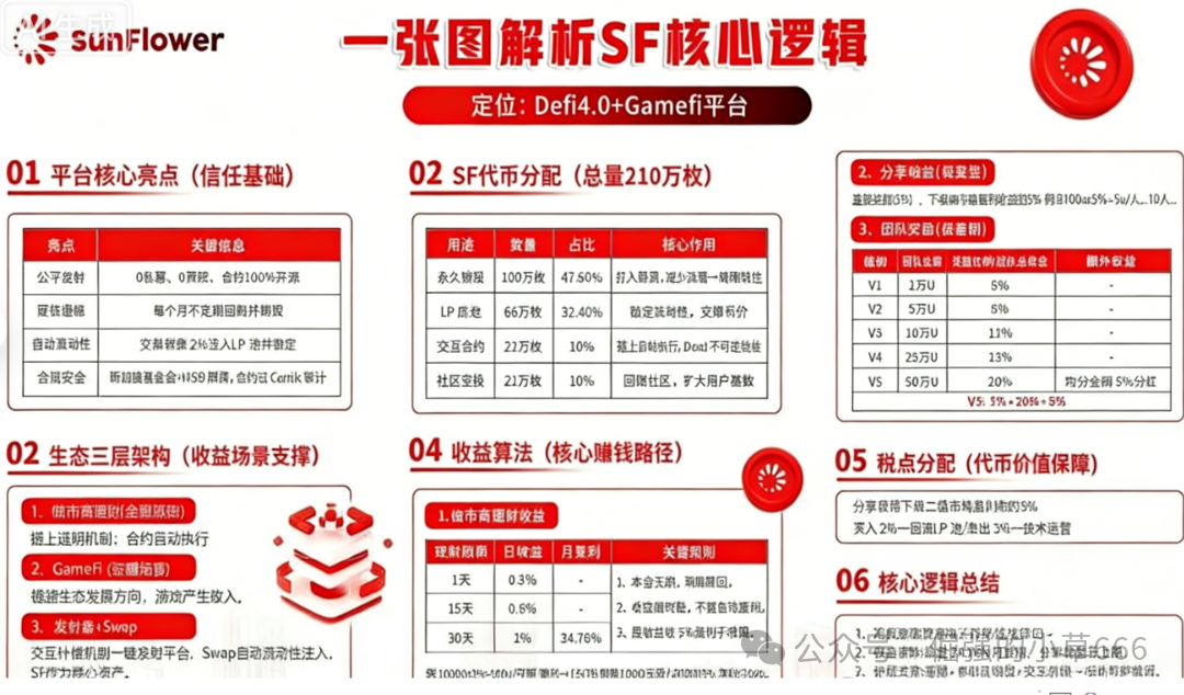 “太阳花SF”已进入崩盘倒计时！70%代币早被项目方卷走