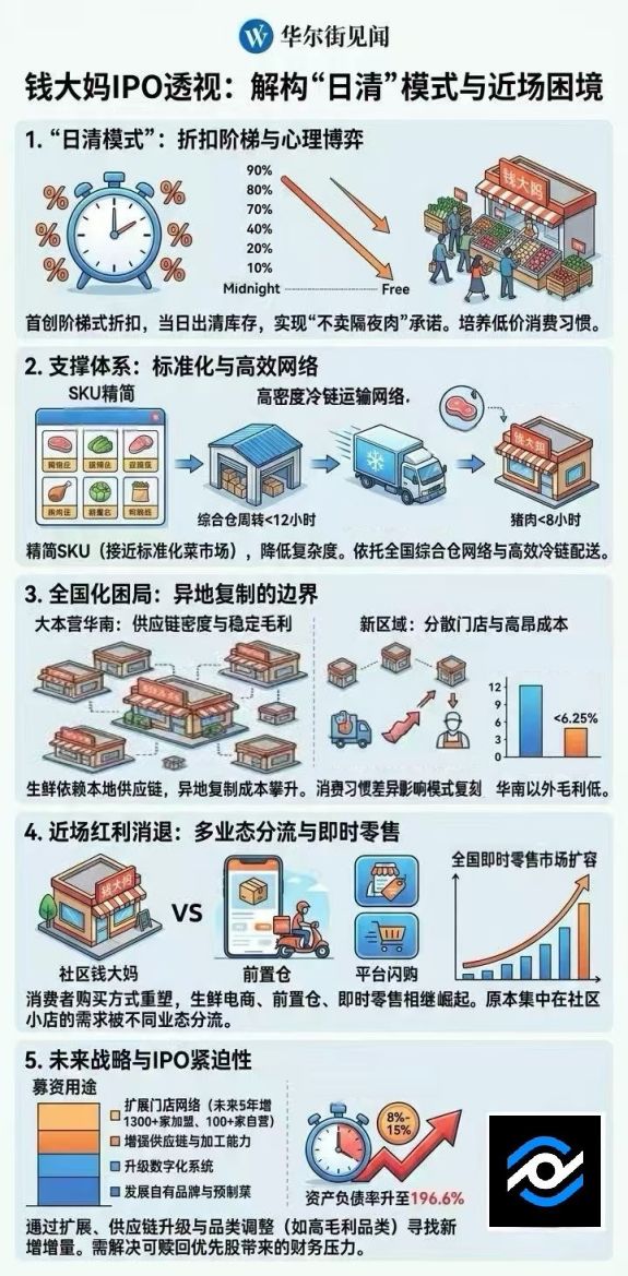 钱大妈IPO：被“解构”的日清模式，与正在消失的近场红利