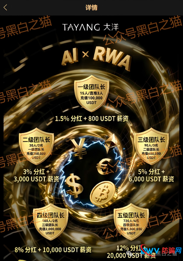 资金盘｜套牌“大洋”做非法项目，漏洞百出陷阱多，随时崩盘请远离......