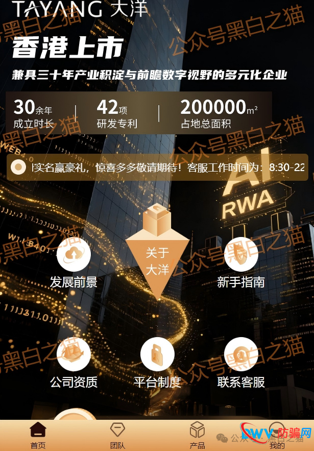 资金盘｜套牌“大洋”做非法项目，漏洞百出陷阱多，随时崩盘请远离......