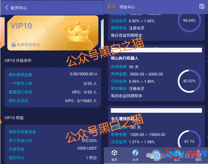 “荣E通”“蚁链量化”项目已经开始单割，甚至断网失联，又一批韭菜血本无归......(7)