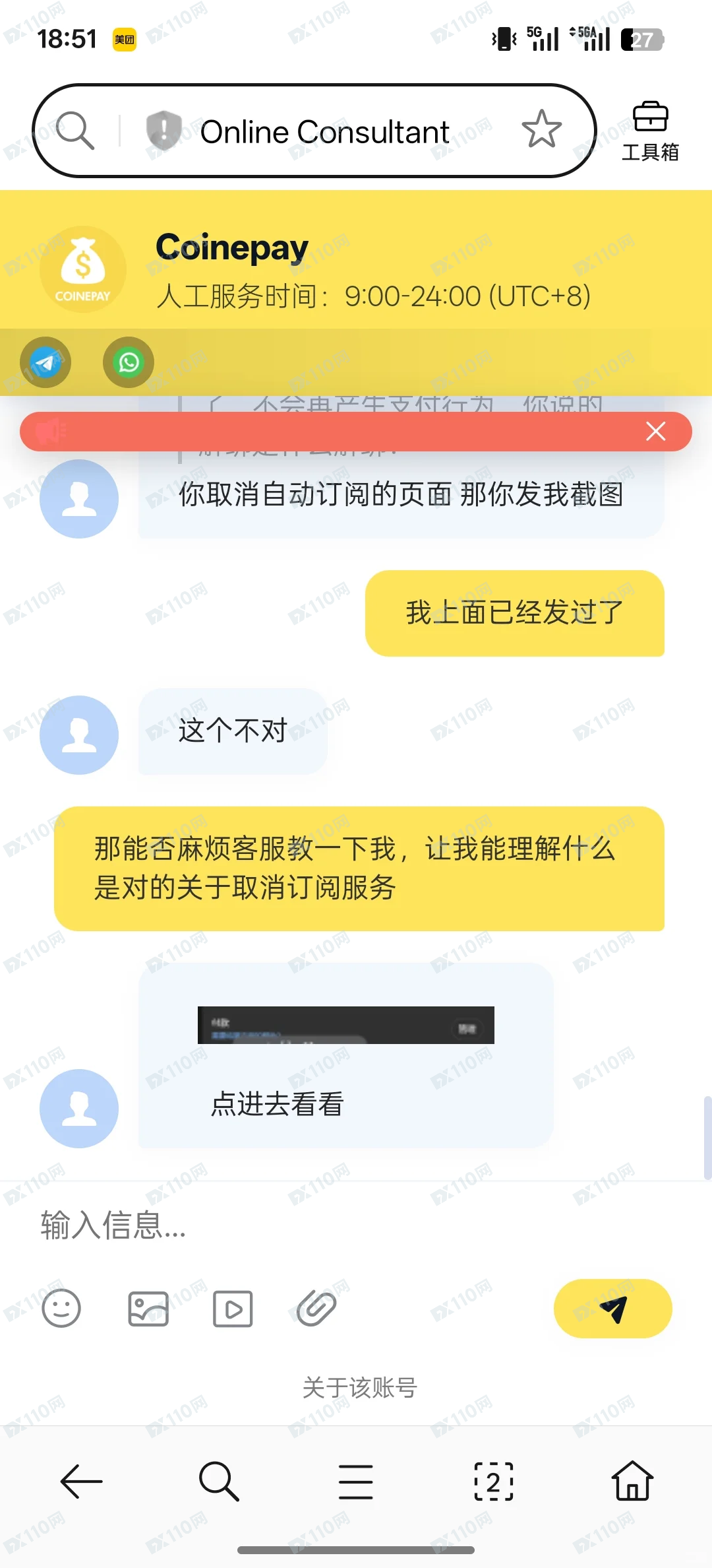 避雷! Coinepay虚拟卡平台拒付，提现被卡(4)