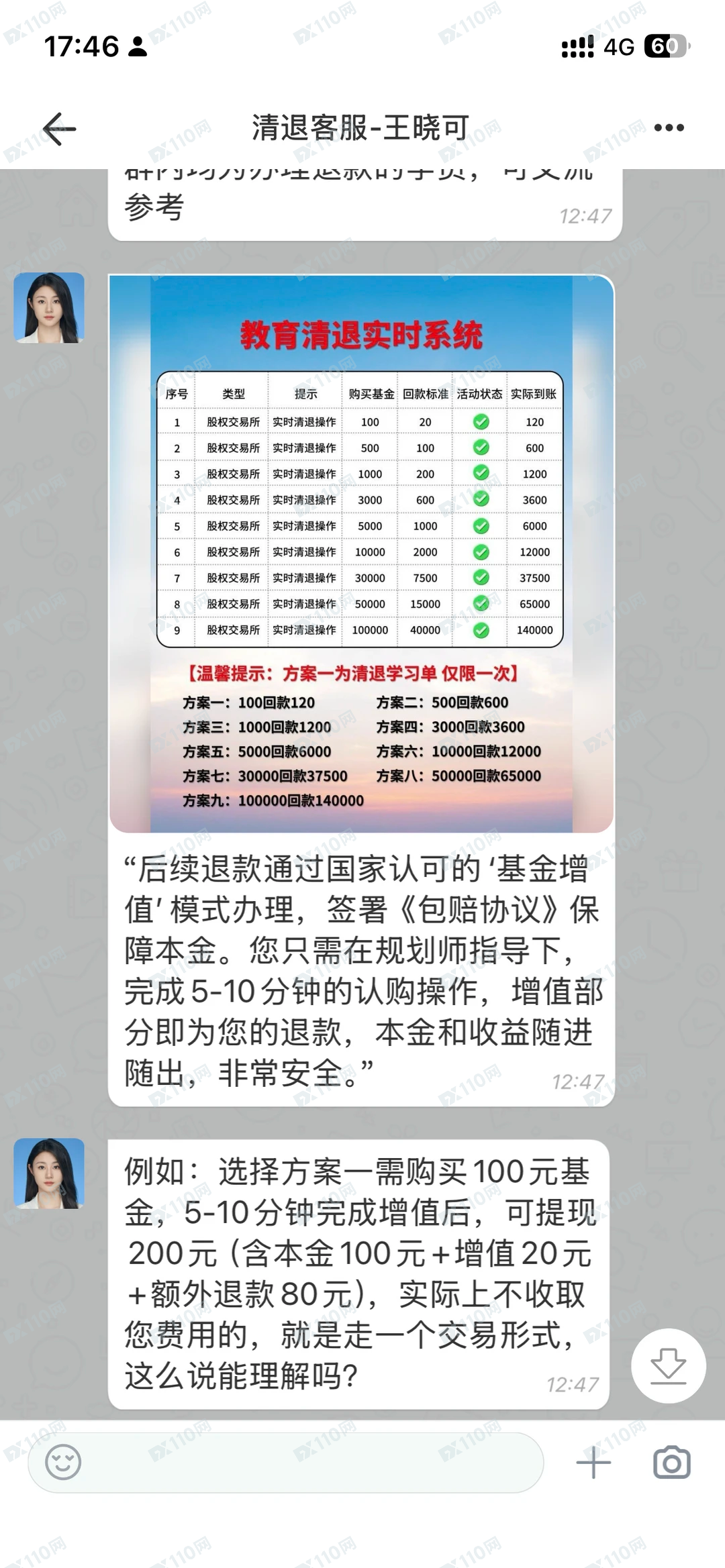 教育网课认购基金退费骗局(5) 教育网课认购基金退费骗局(5)