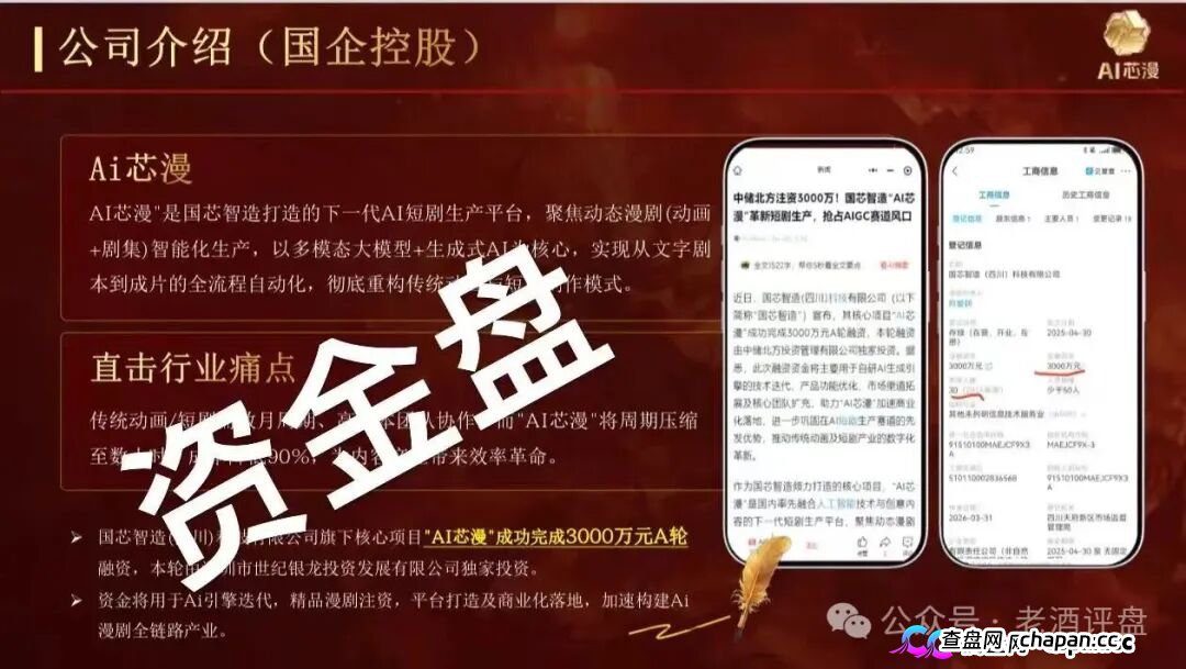 警惕！“AI芯漫”打着国企旗号的资金盘骗局，即将在5月上线，请大家务必远离！