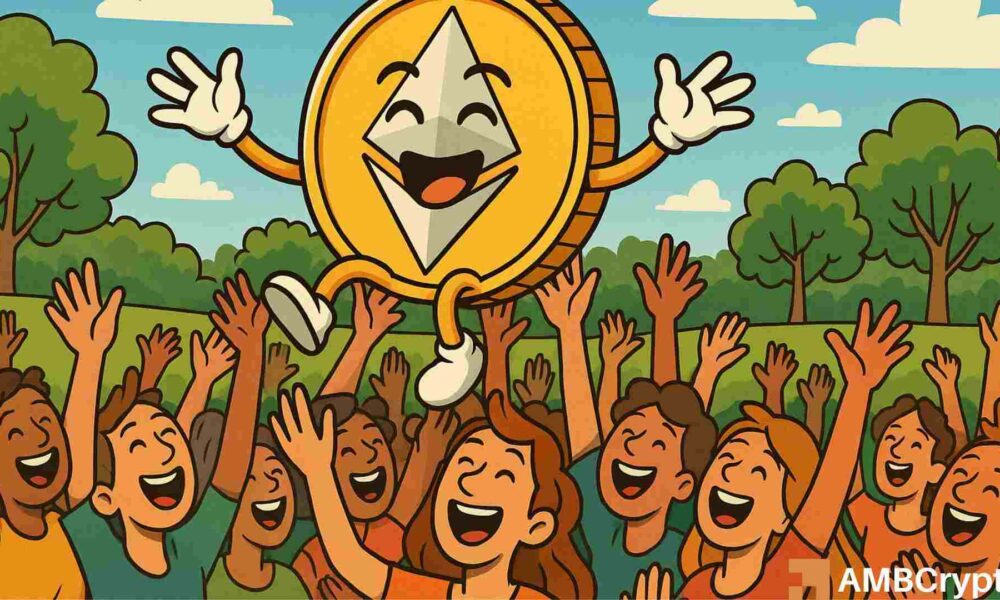 以太坊交易量接近 2021 年高点——ETH 价格会随之上涨吗？(1)